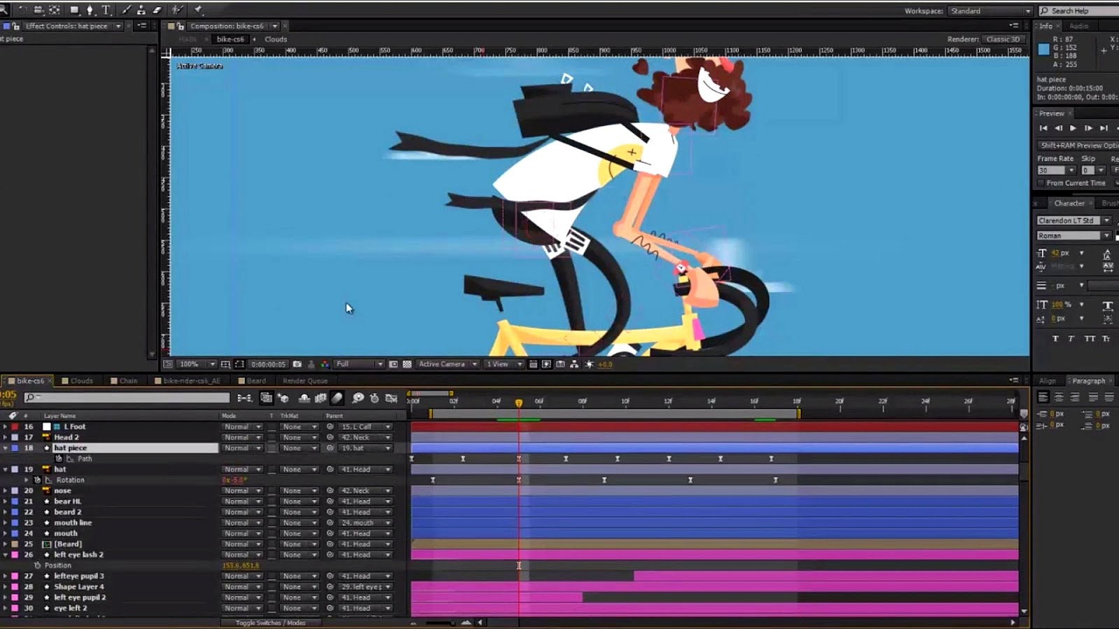 2d Animation After Effects - Effect Choices
