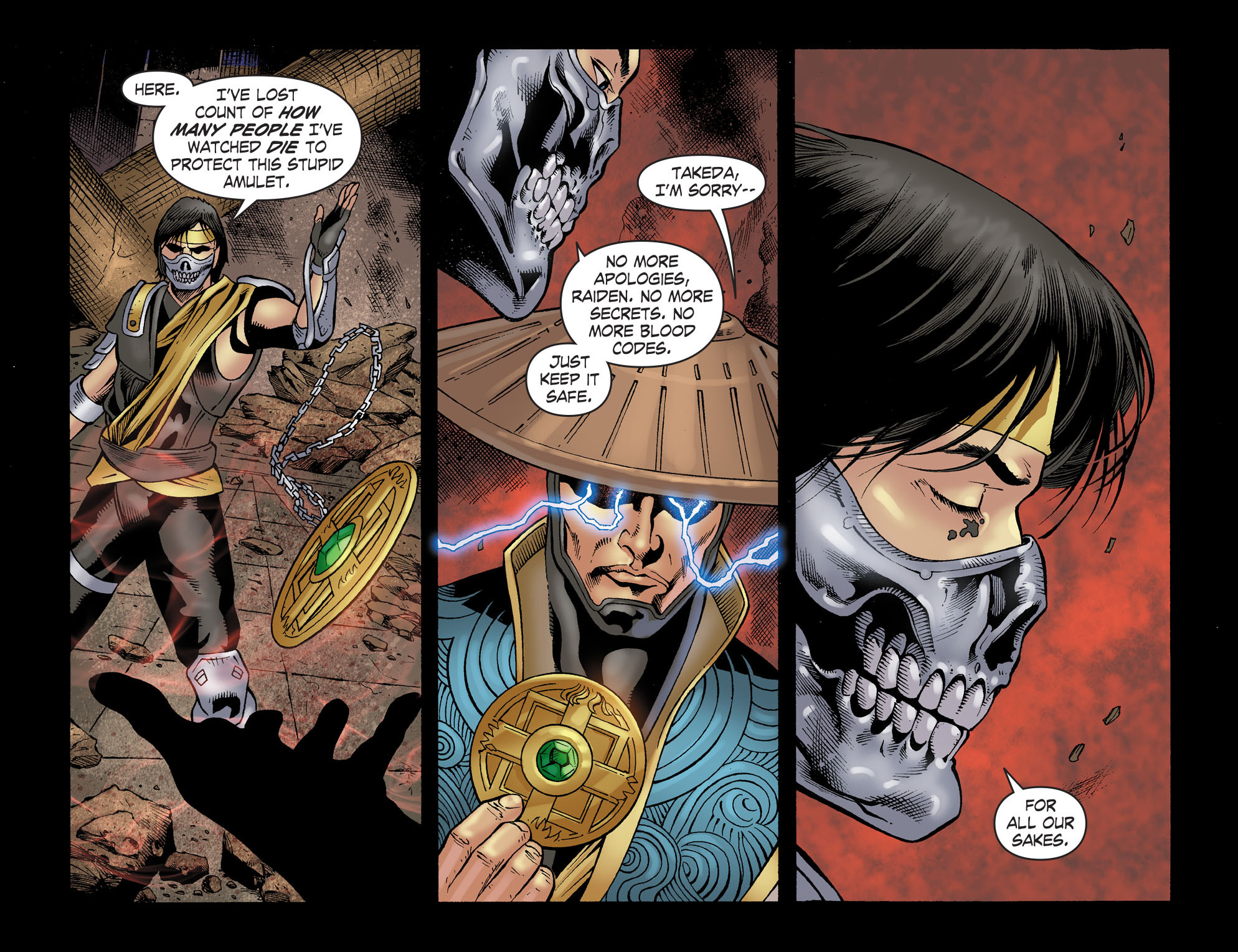 Read online Mortal Kombat X [I] comic -  Issue #33 - 11