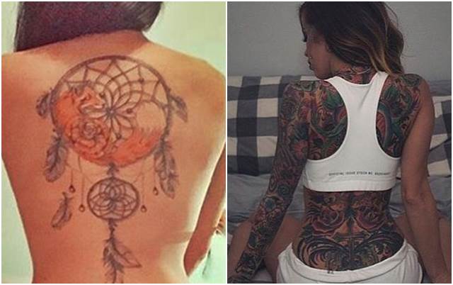 53 Foto Gambar Tato Keren Dipunggung #Tattoo 3D Salib, Tribal Dan Henna Ditubuh Wanita ini 53 Foto Gambar Tato Keren Dipunggung #Tattoo 3D Salib, Tribal Dan Henna Ditubuh Wanita ini