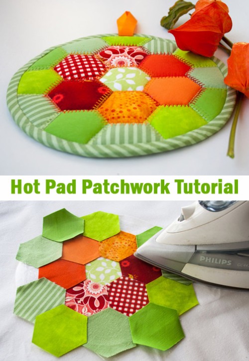Beautiful Skills Crochet Knitting Quilting Hot Pad Patchwork Tutorial
