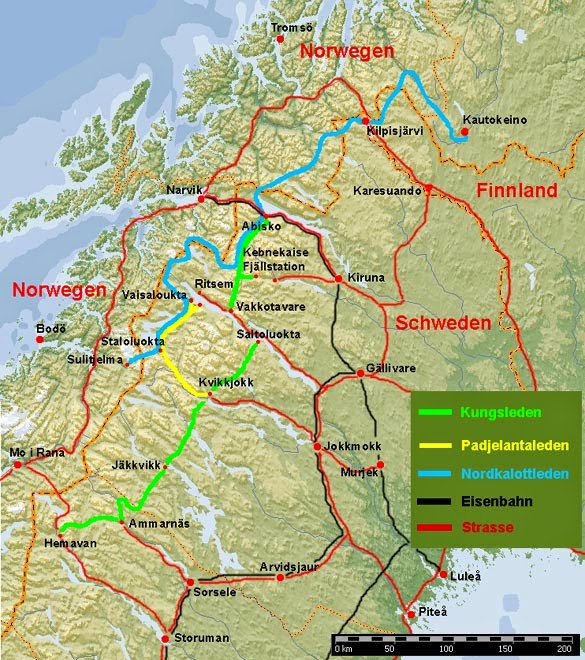 The Nordkalottleden Trail - The Striders Adventures