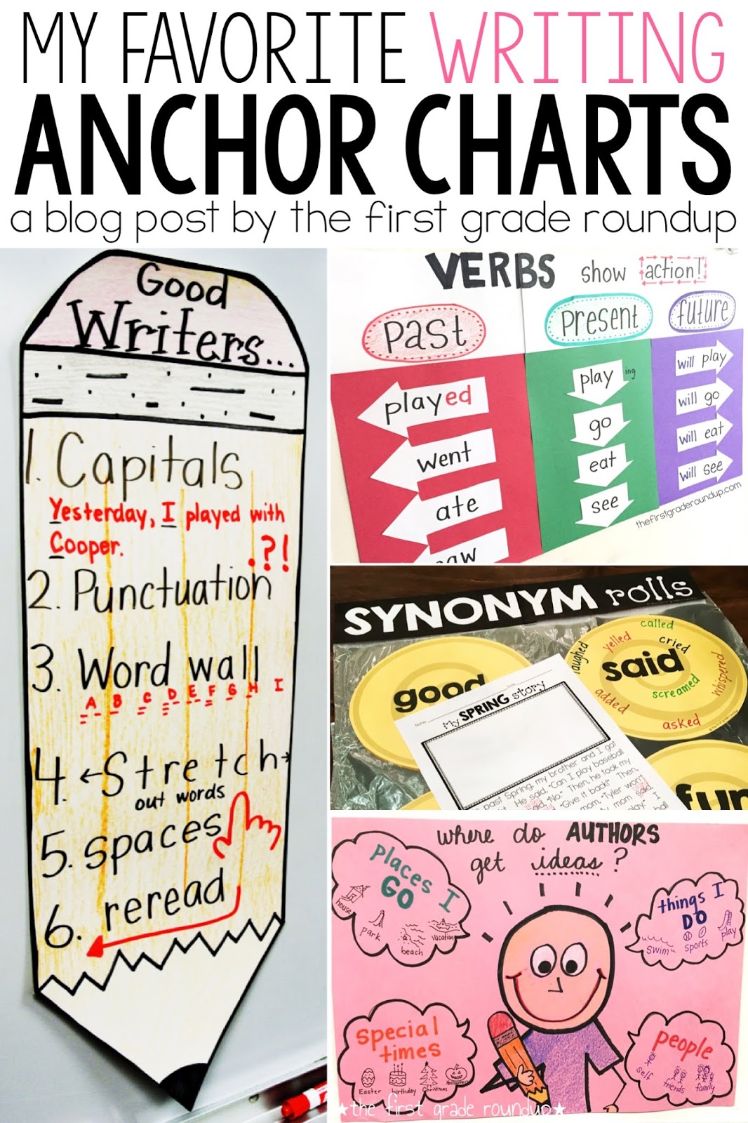 Good Writers Anchor Chart