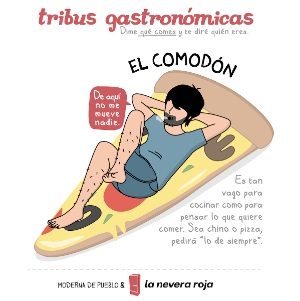 tribus gastronomicas comodones