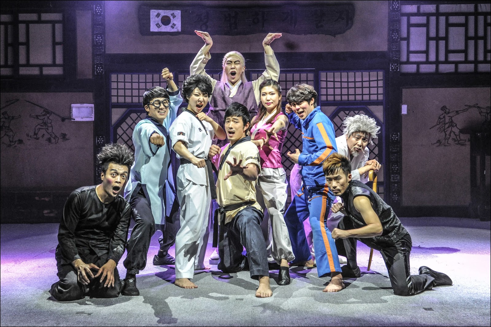 JUMP show Seoul South Korea comedy martial art show