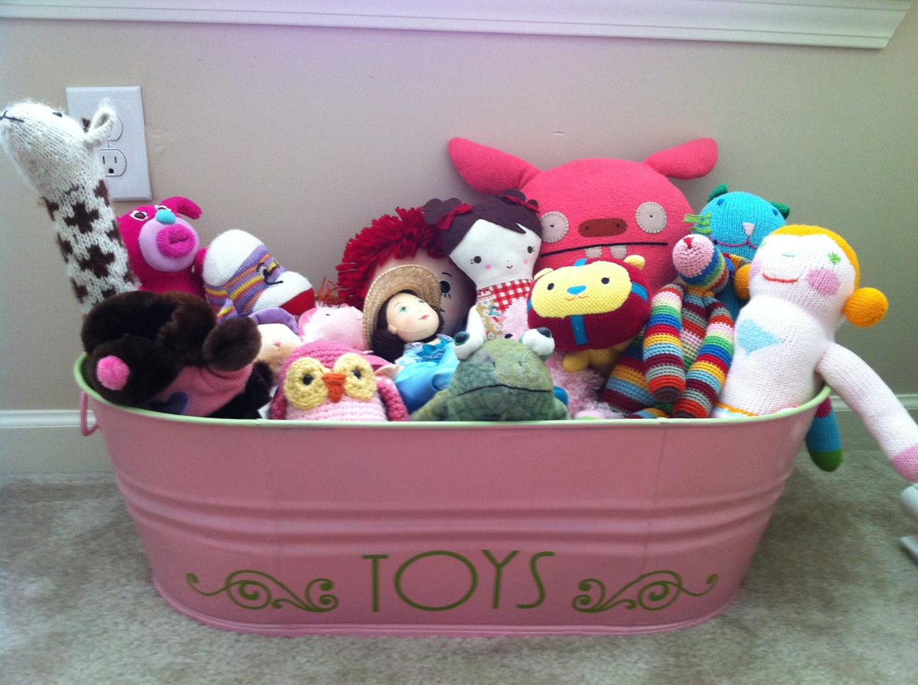 a toy bin