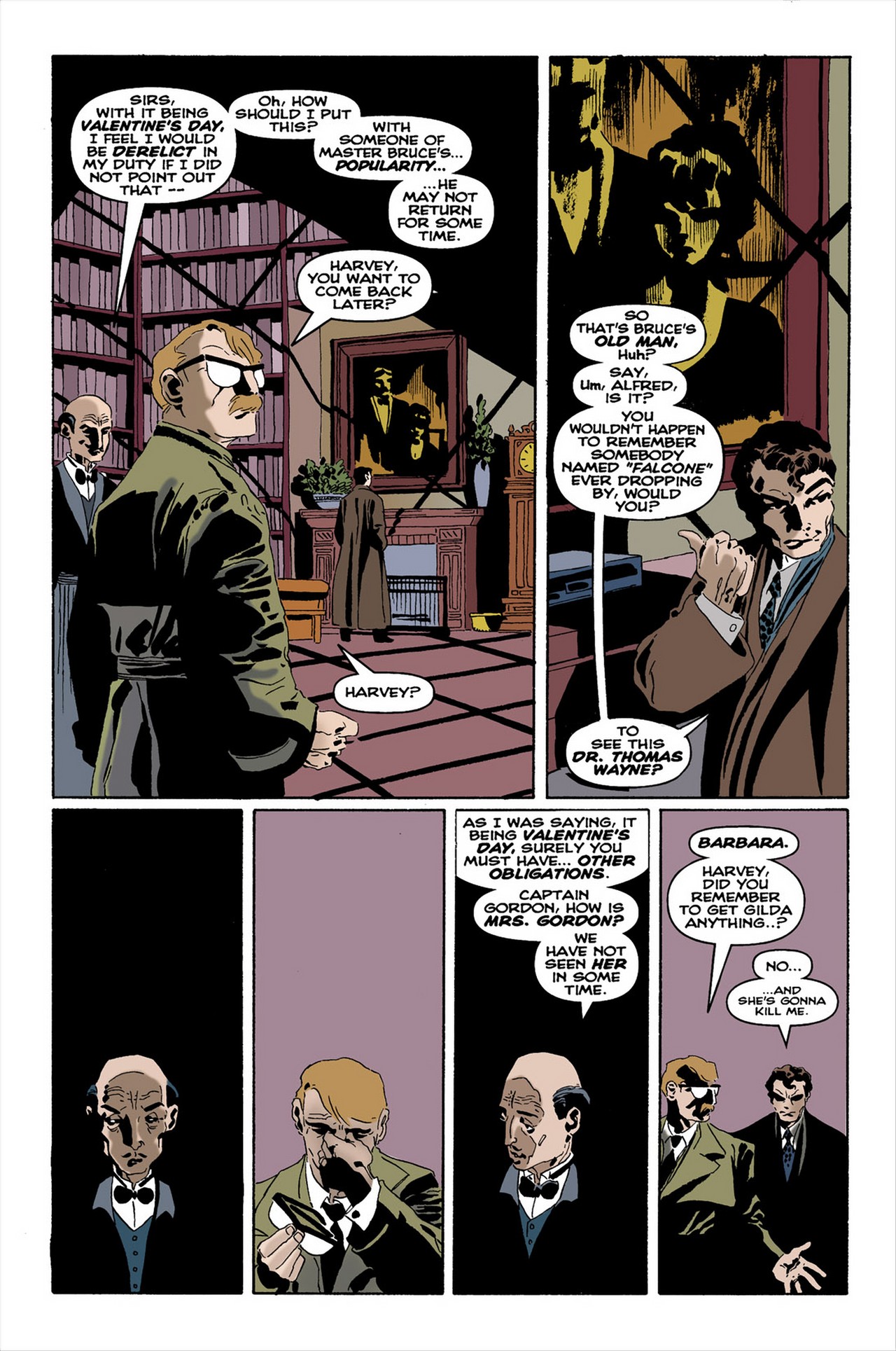 Read online Batman: The Long Halloween comic -  Issue #5 - 4
