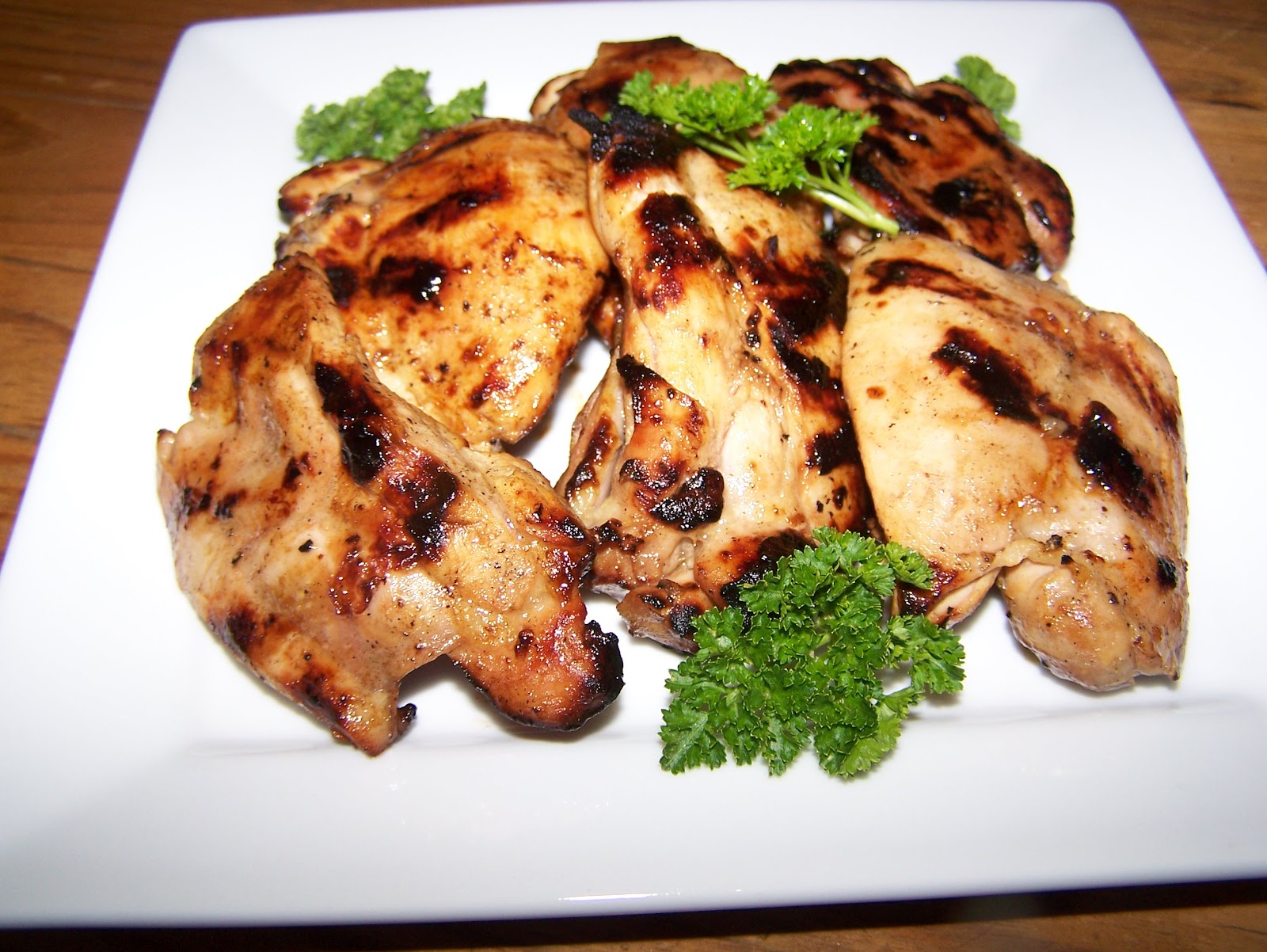 Grilled Vinegar Oil and Honey Chicken