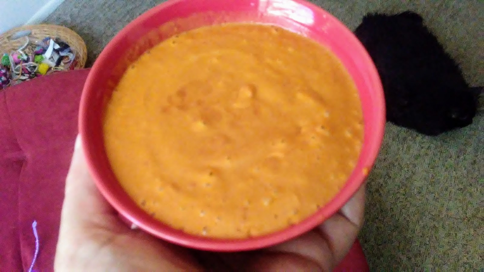 My cat loves Daiya! Spicy Gochujang Peanut Sauce