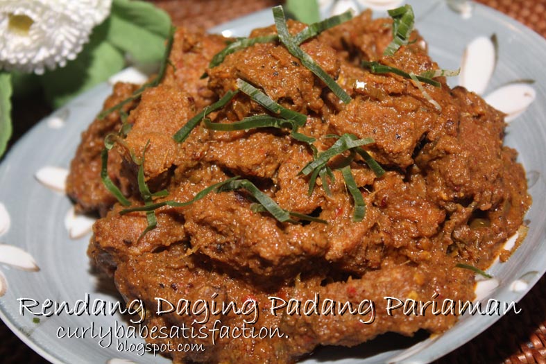 Curlybabes Satisfaction Rendang Daging Iii Padang Pariaman