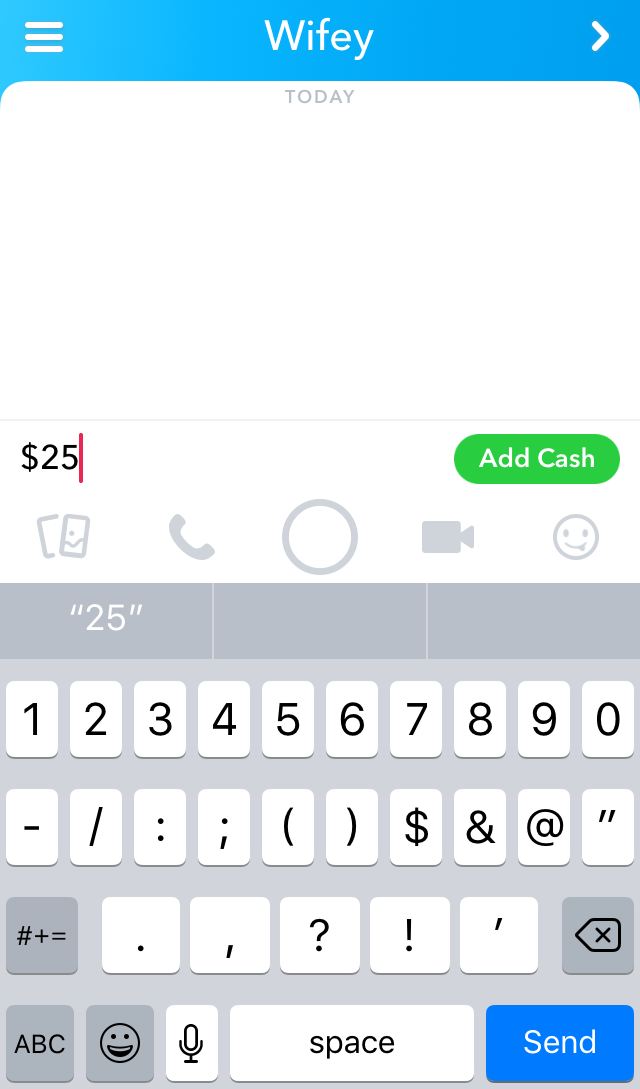 money send snapchat apps sending friends certainly swipe yep fees chat area