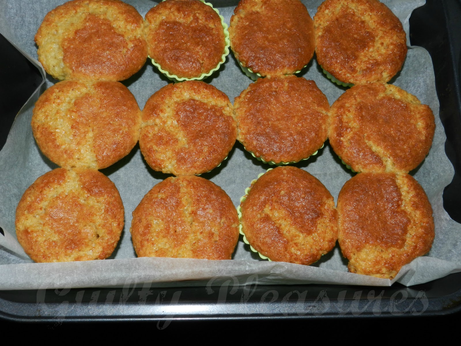 guilty pleasures Milk and Coconut Muffins