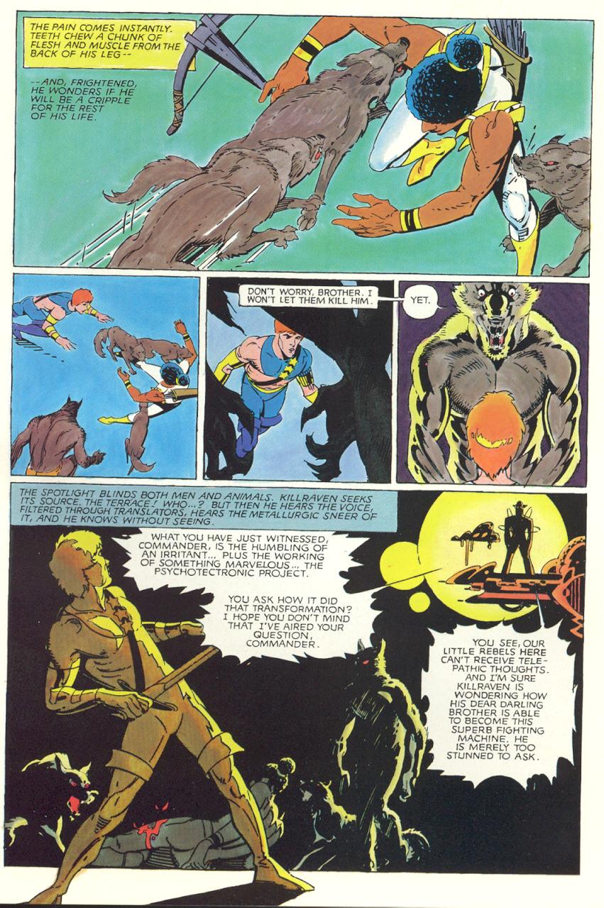 Read online Marvel Graphic Novel comic -  Issue #7 - Killraven - Warrior of the Worlds - 49