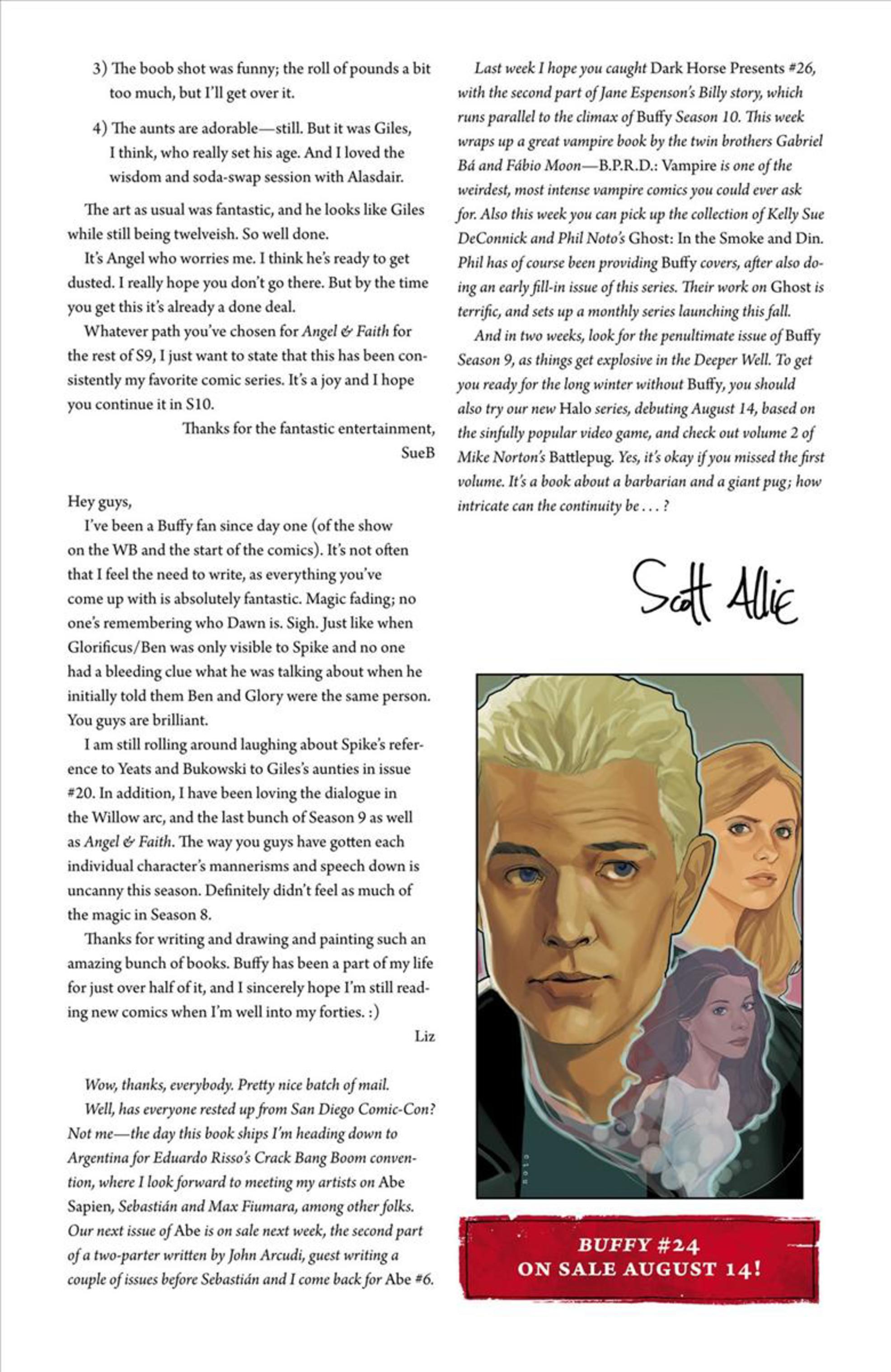 Read online Angel and Faith comic -  Issue #24 - 27