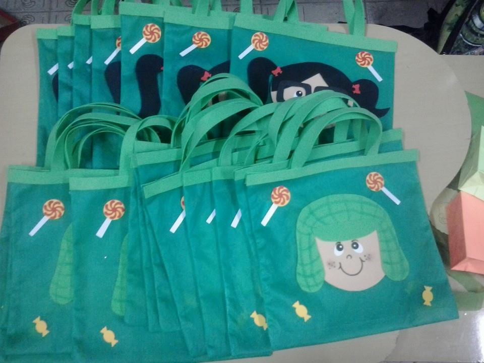 ARTES DA NANDA DA BAHIA Lembrancinhas do Chaves