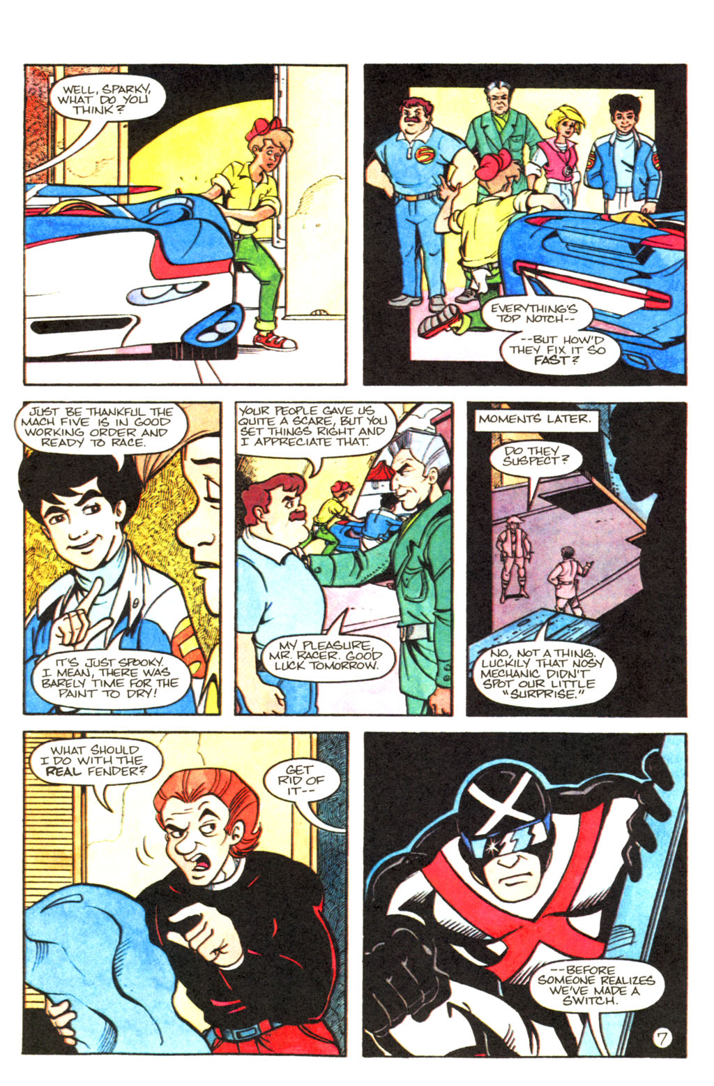 Read online The New Adventures of Speed Racer comic -  Issue #0 - 8