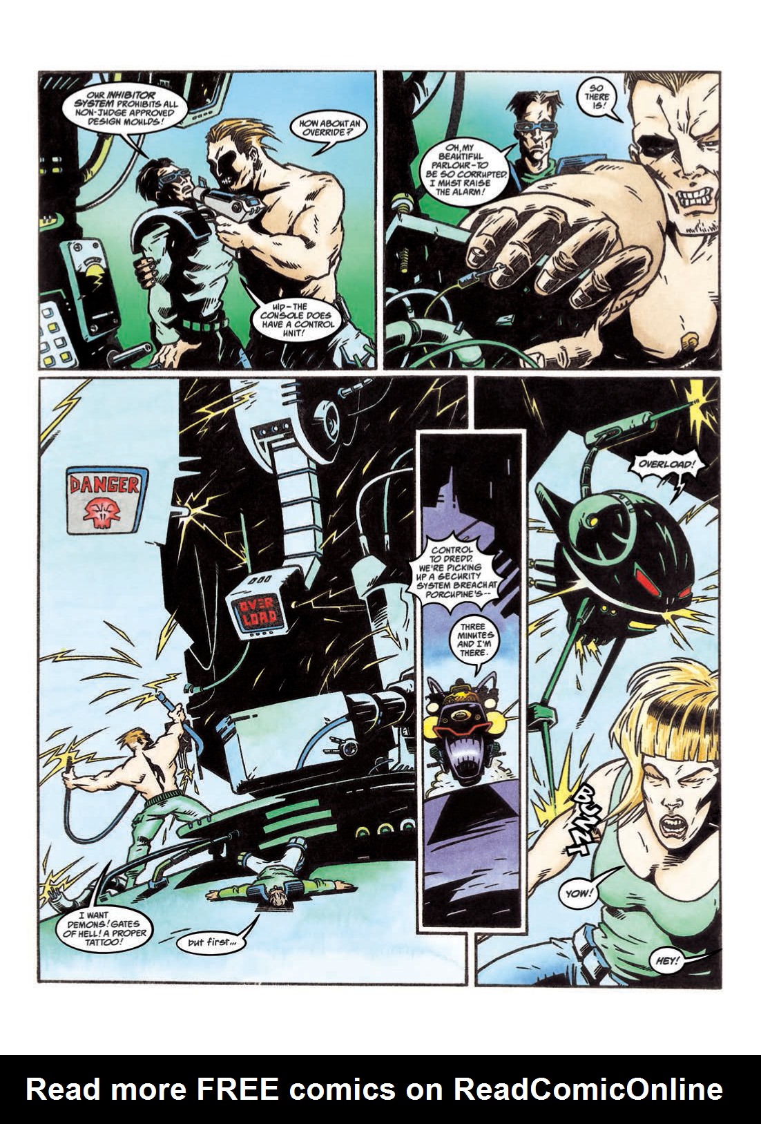 Read online Judge Dredd: The Complete Case Files comic -  Issue # TPB 24 - 191