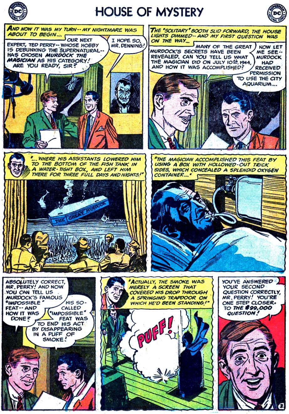 Read online House of Mystery (1951) comic -  Issue #58 - 12