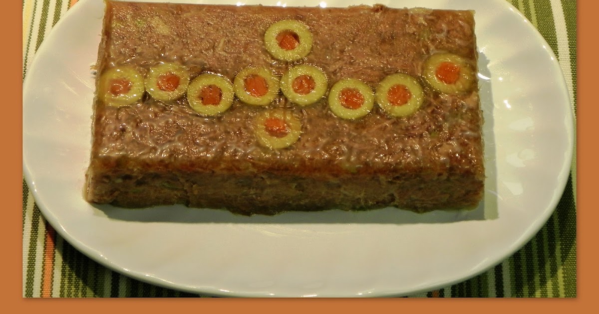 The Iowa Housewife Jellied Beef Mold