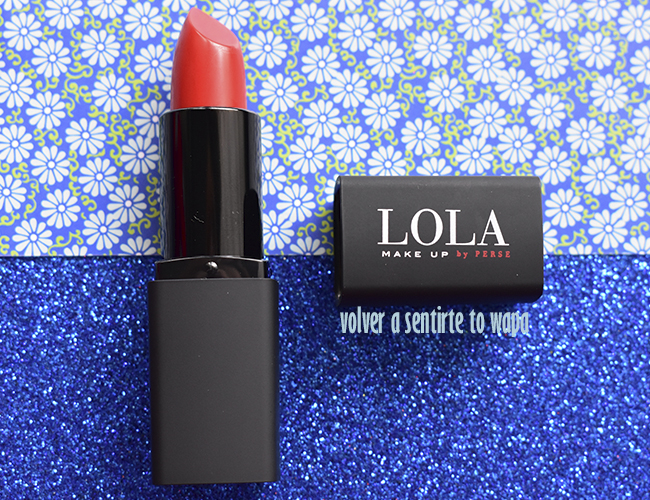 Maquillaje de Lola Make Up: labial rojo Red Velvet