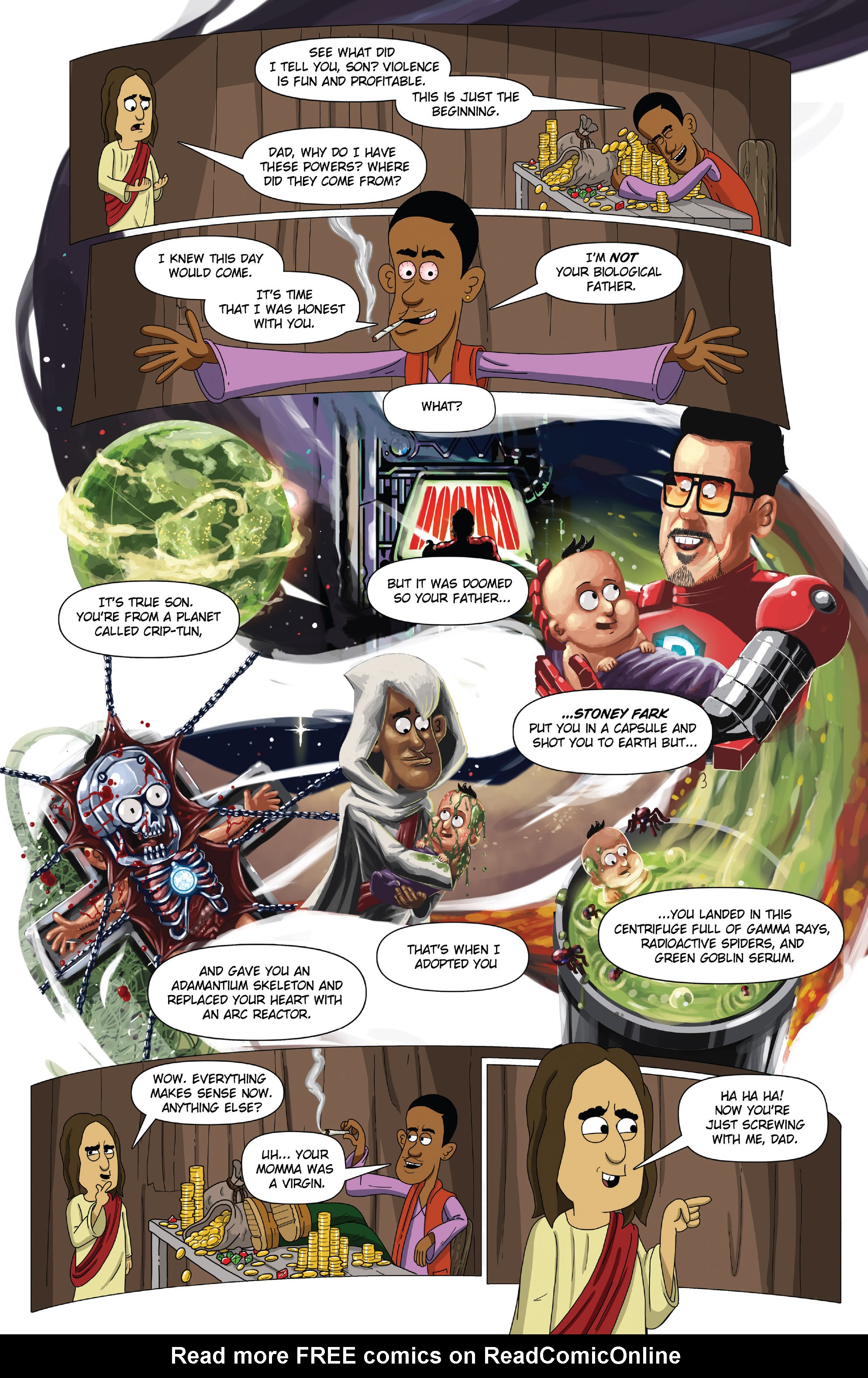 Read online Brickleberry comic -  Issue #2 - 17