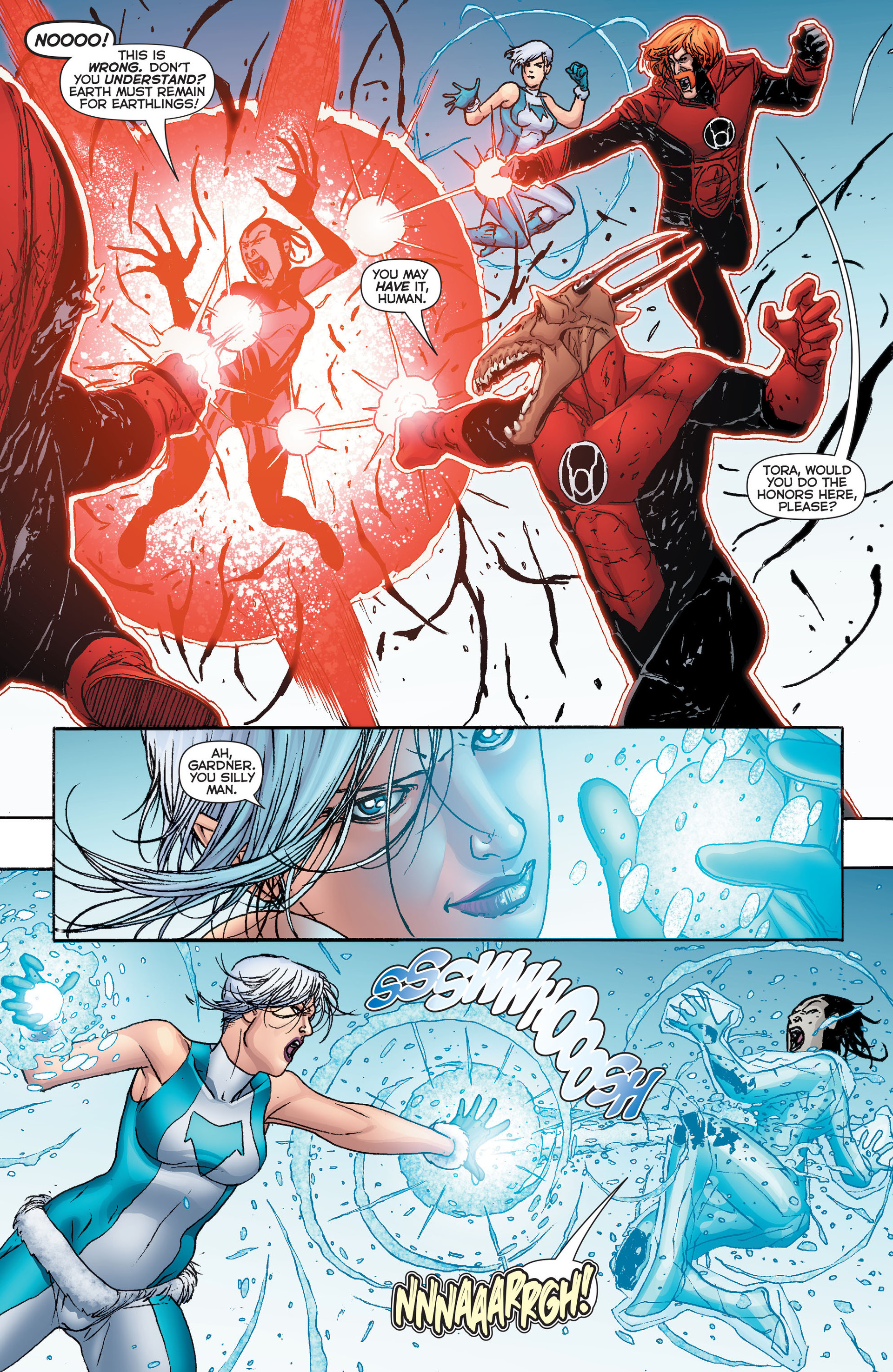 Read online Red Lanterns comic -  Issue #28 - 31