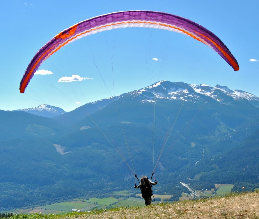 Paragliding in BC