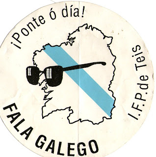 Campaña en favor do uso do galego do IES deTeis, Vigo