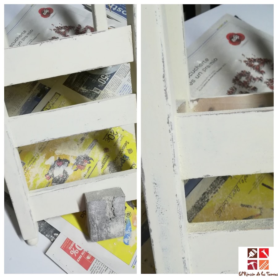 como tunear una silla de madera