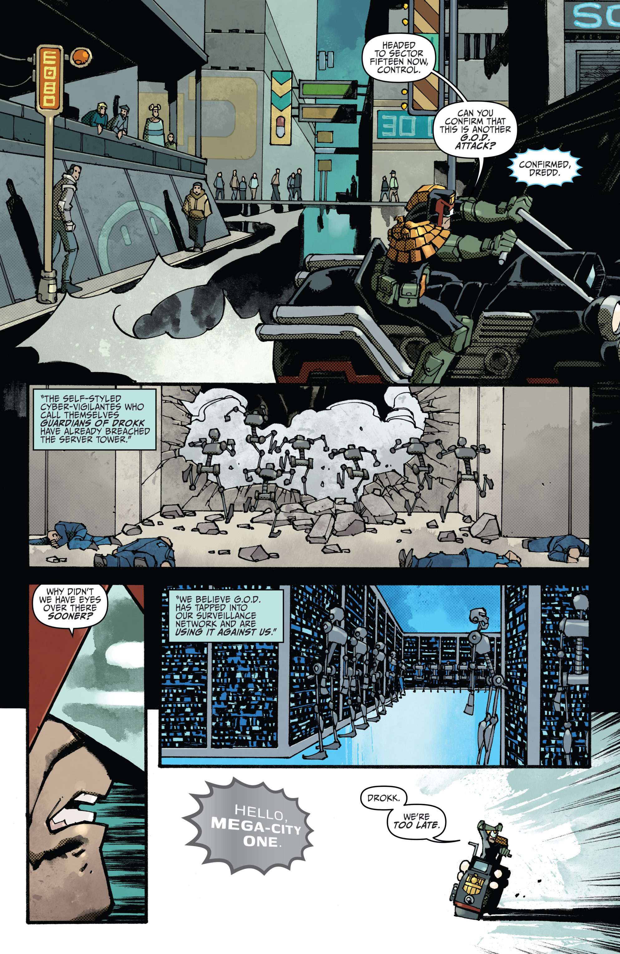 Read online Judge Dredd (2012) comic -  Issue #29 - 6