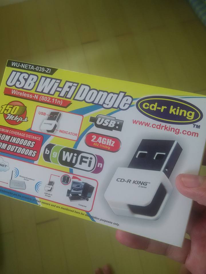 Pilipinos INSTALL Ralink (CDRKing wifi dongle)