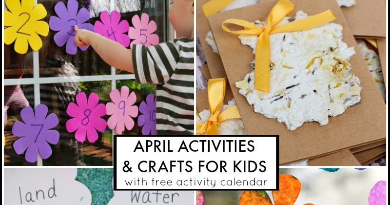 30 April Activities for Kids {Free Activity Calendar} | And Next Comes ...