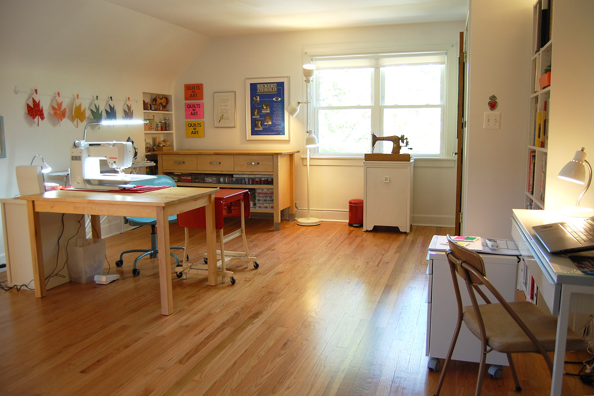 Progress in the New Sewing Studio
