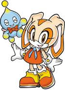 Cream the rabit y Cheese the Chao