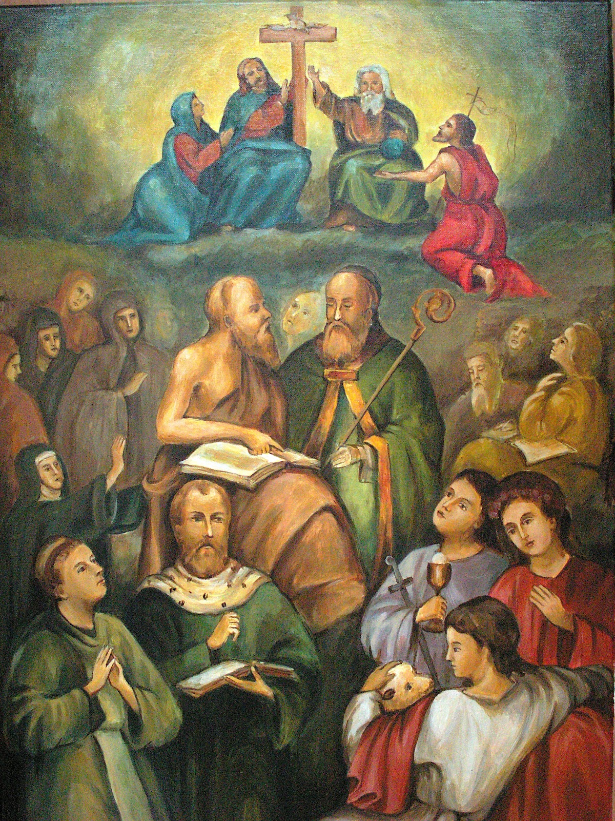 IKONY Obraz Wszystkich Świętych (the painting of All Saints)
