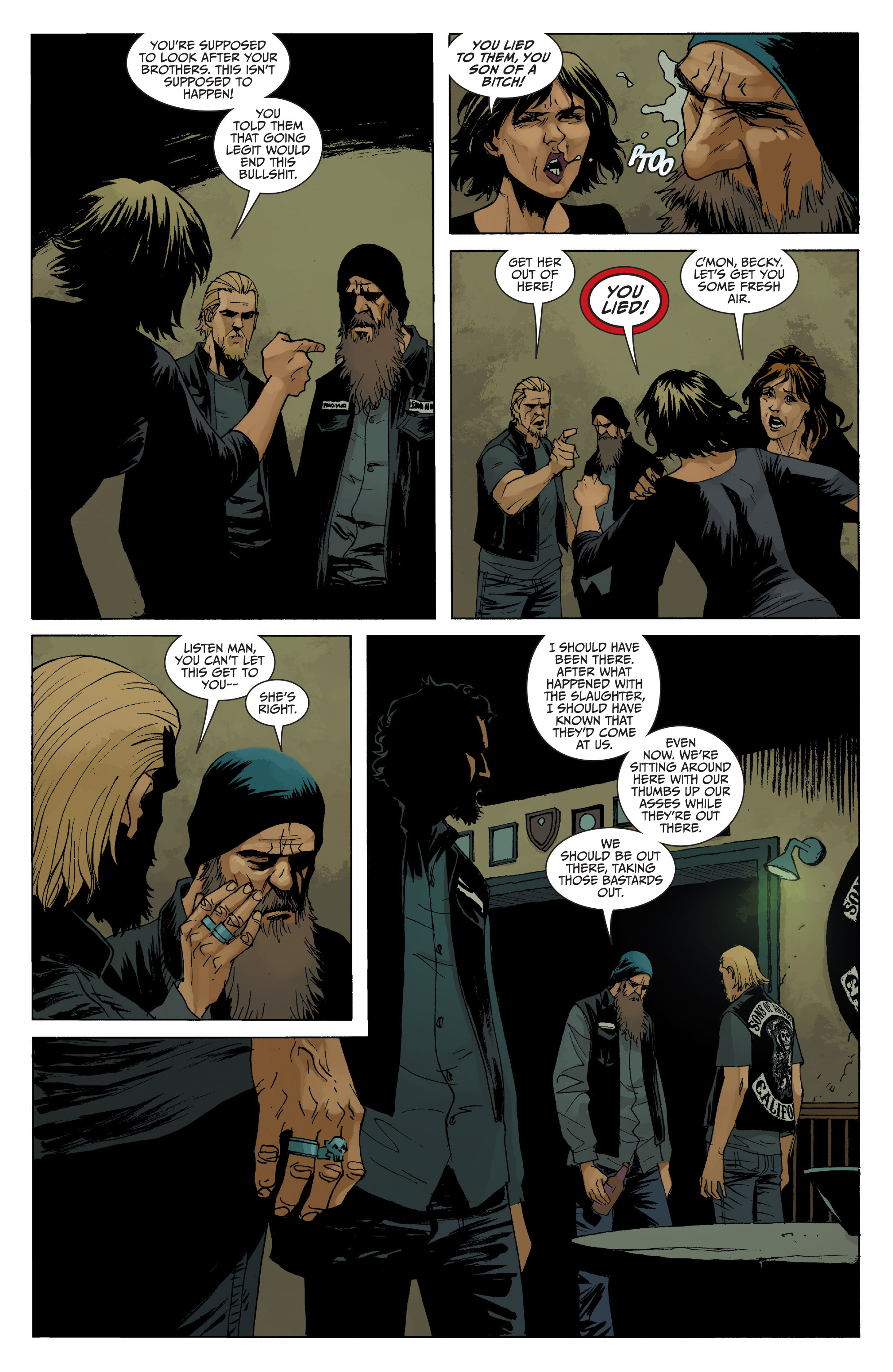 Read online Sons of Anarchy comic -  Issue #12 - 4