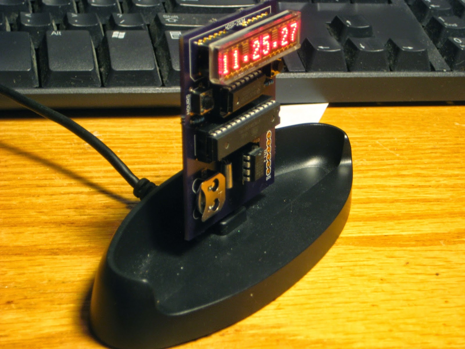 Wise time with Arduino: New kit in store: simple clock with HDSP-2534 ...