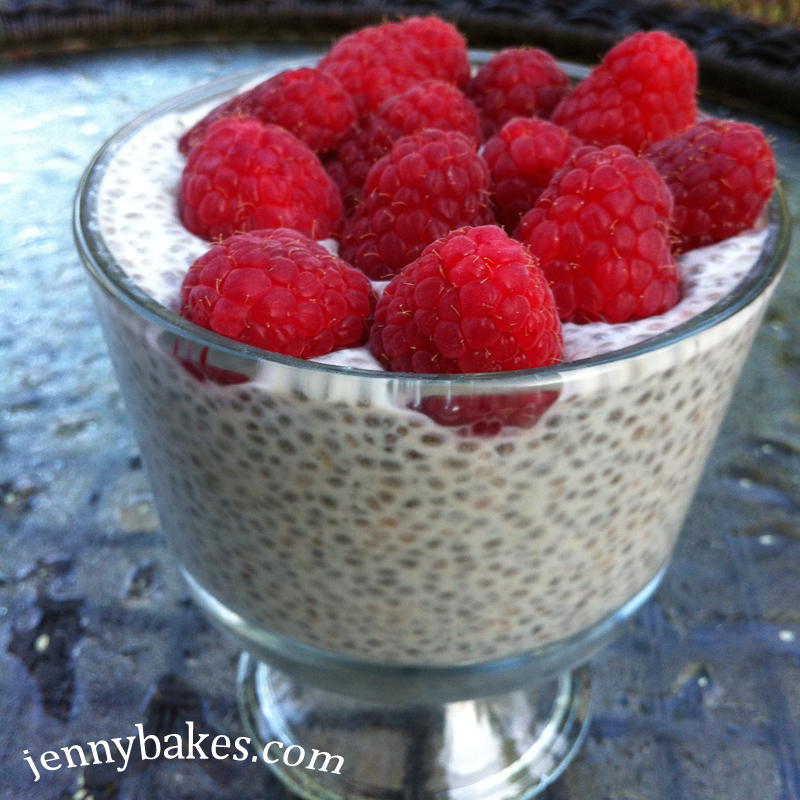 Image showcasing Jenny Bakes: Chia Pet Pudding