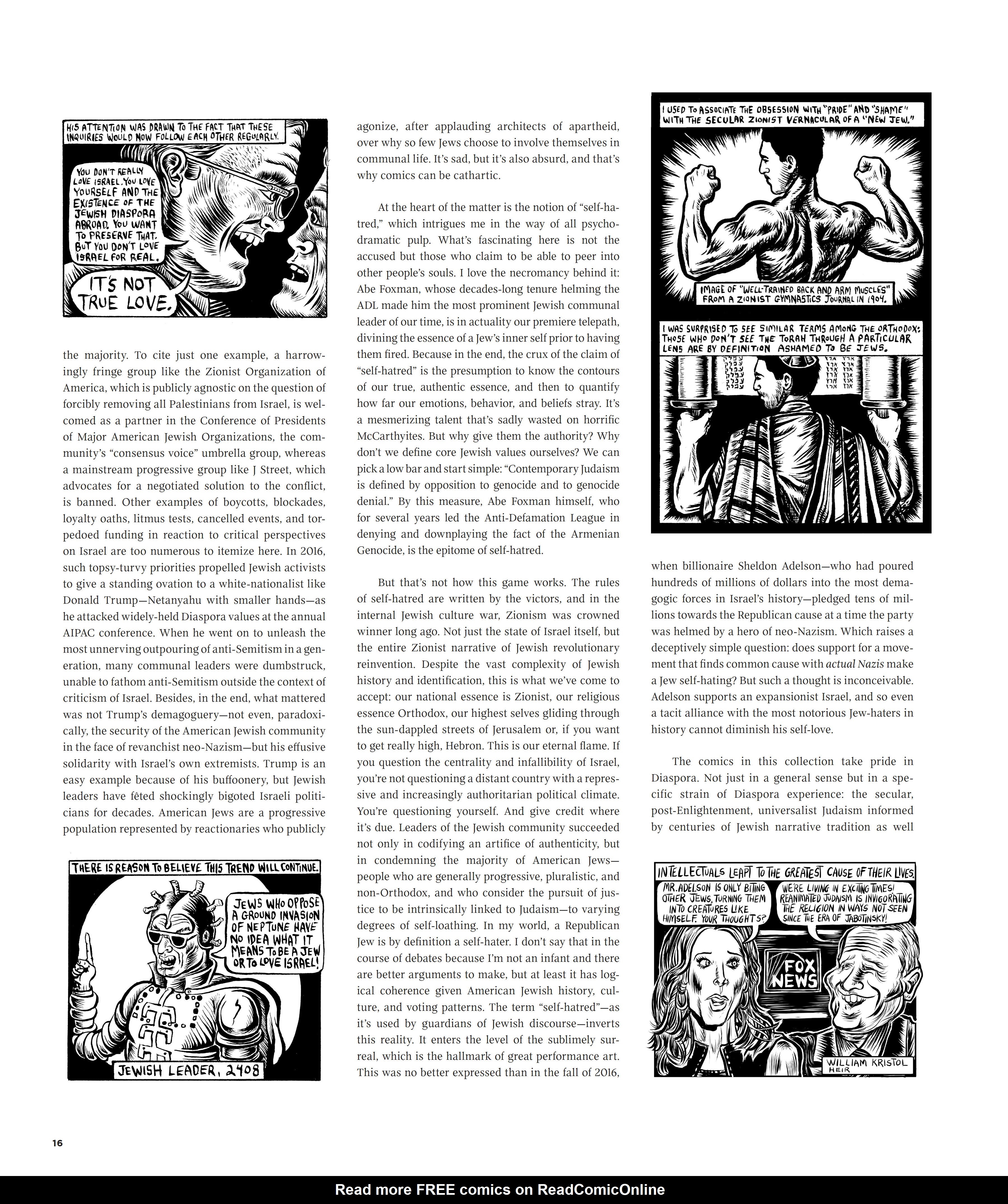 Read online Diaspora Boy: Comics on Crisis in America and Israel comic -  Issue # TPB - 18