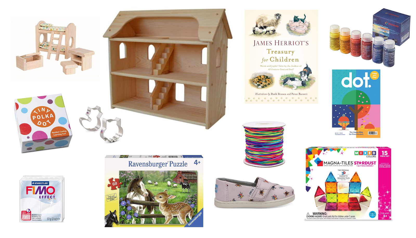 Montessori friendly gift lists for our family 2018 including joint gifts and stocking stuffers