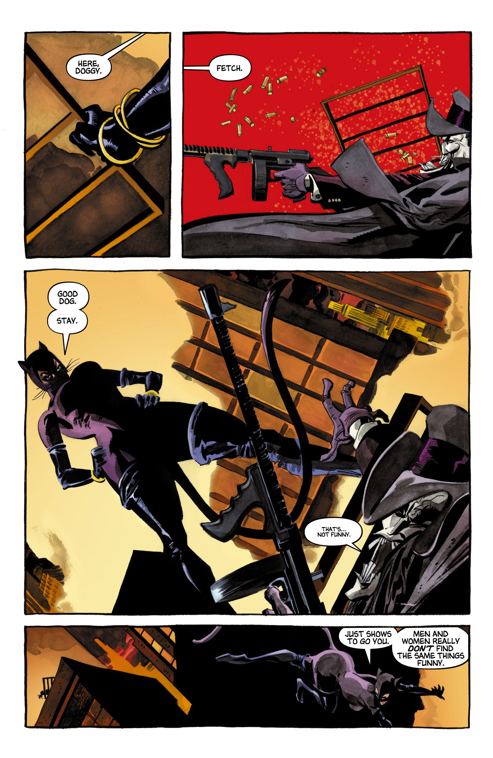 Read online Catwoman: When in Rome comic -  Issue #1 - 7