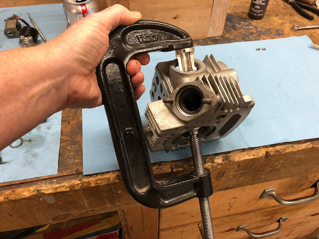 Honda CT90 engine rebuild