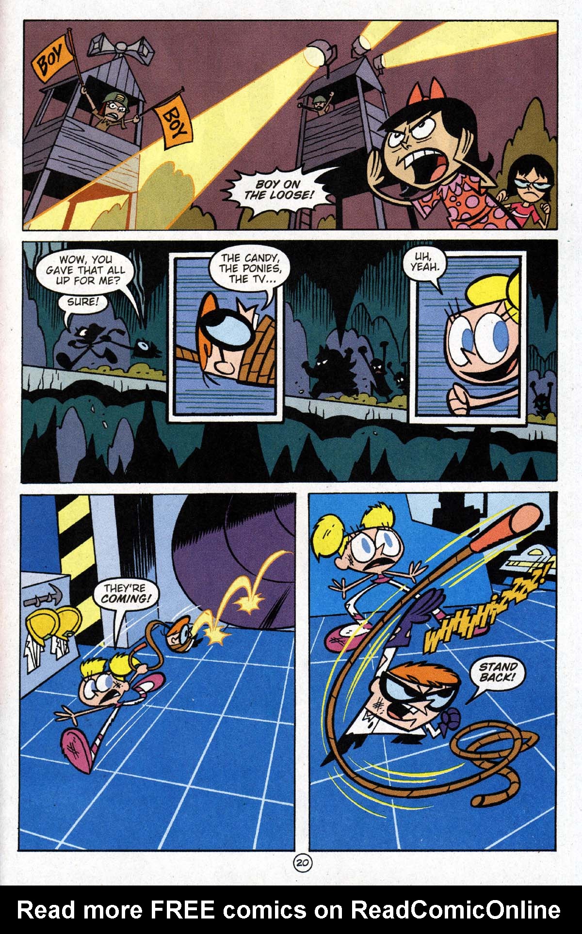 Read online Dexter's Laboratory comic -  Issue #33 - 21