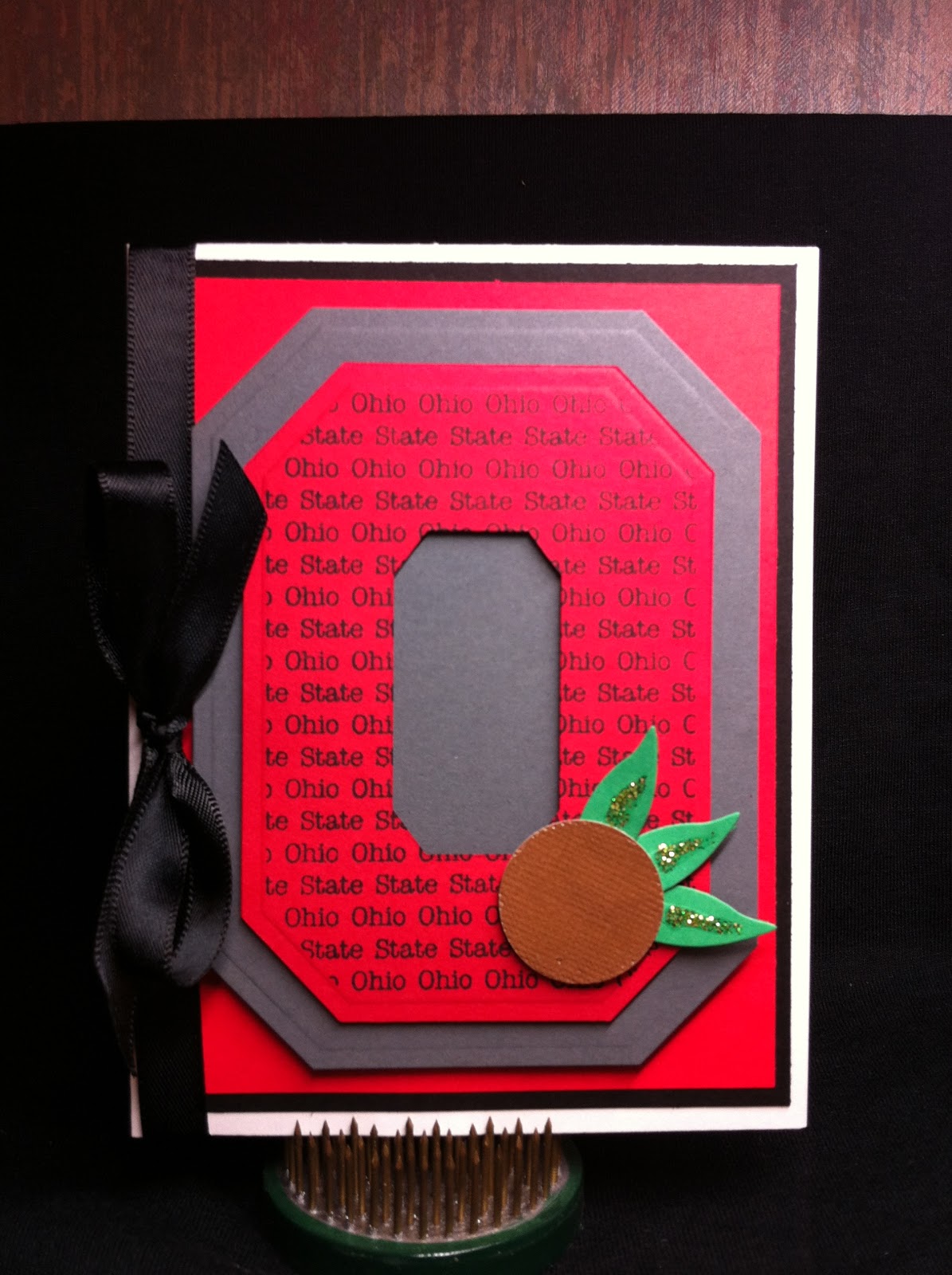 A Jillian Vance Design Ohio State Graduation Card