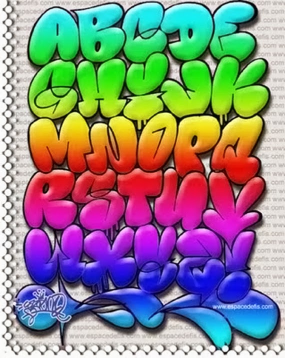 Graffiti Alphabet Fonts 852 Jpg 689 459 Pixels Graffiti