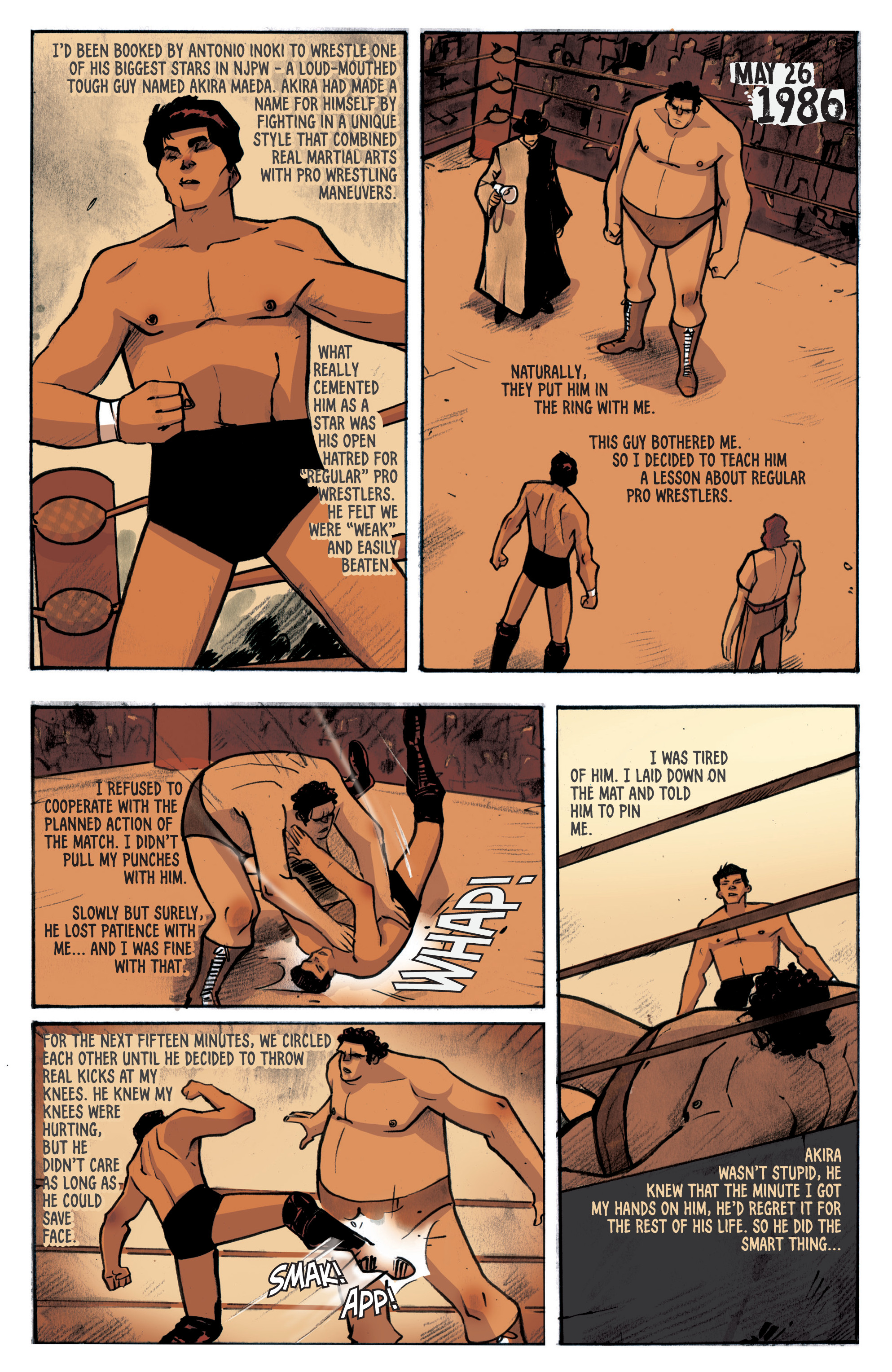 Read online Andre the Giant: Closer To Heaven comic -  Issue # TPB - 86