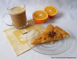 Tarta tatin de post