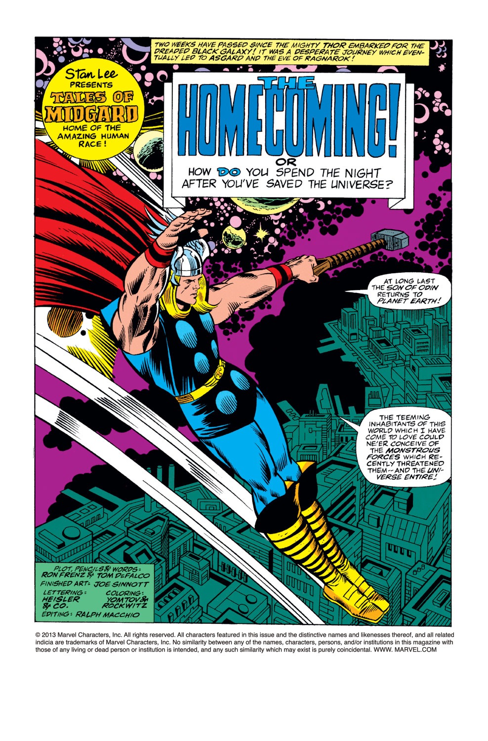 Read online Thor (1966) comic -  Issue #427 - 2