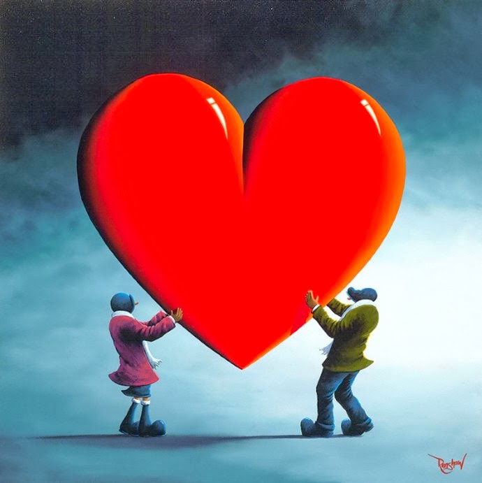 Art of Love by Artist David Renshaw | Connecting Friends