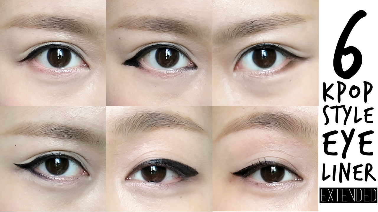 6 K Pop Inspired Korean Style Eyeliners Tutorial MADOKEKI Makeup