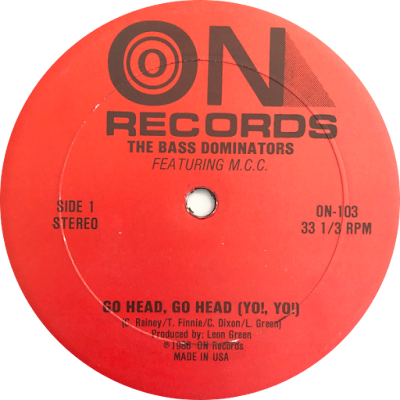 Bass Dominators Featuring M.C.C.- Go Head, Go Head (Yo! Yo!) The Bass Is Too Strong (1986) FLAC , Vinyl Dj%2BTelao%2B%25282%2529